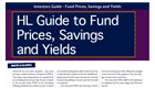 Guide to Fund Prices, Savings and Yields